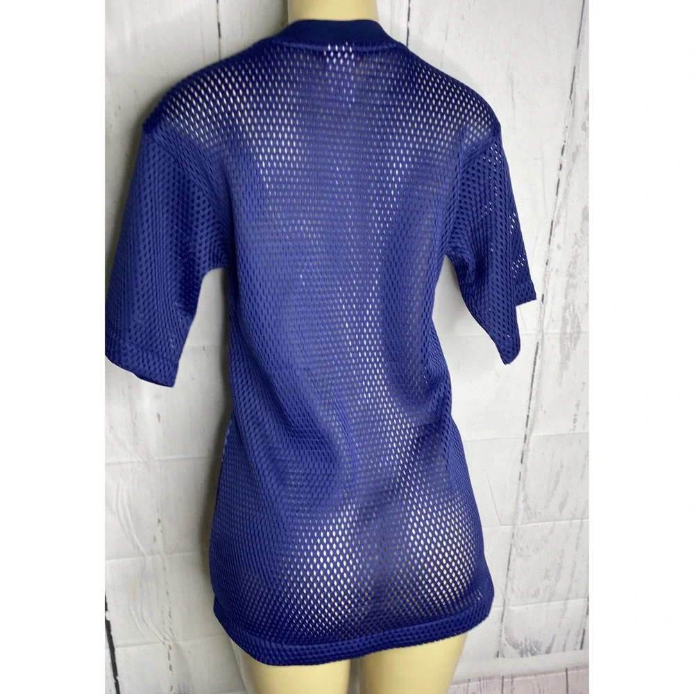 Nike Mesh Top Mesh Shirt‎ Short Sleeve Swoosh Logo Athletic Women Sz XS NWOT